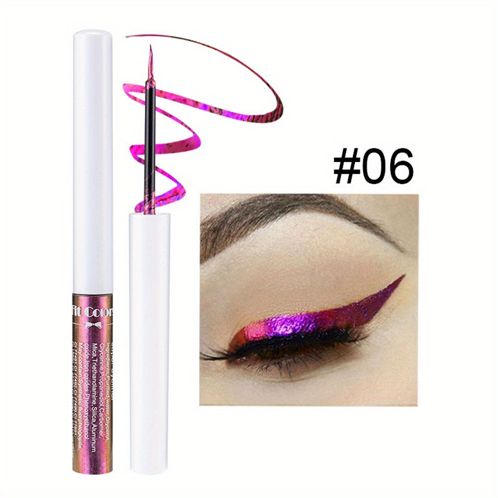 Glam Up Your Look with Chameleon Liquid Eyeshadow - Color Changing, Fast Drying & High Pigmented Polarized Eye Makeup Tool