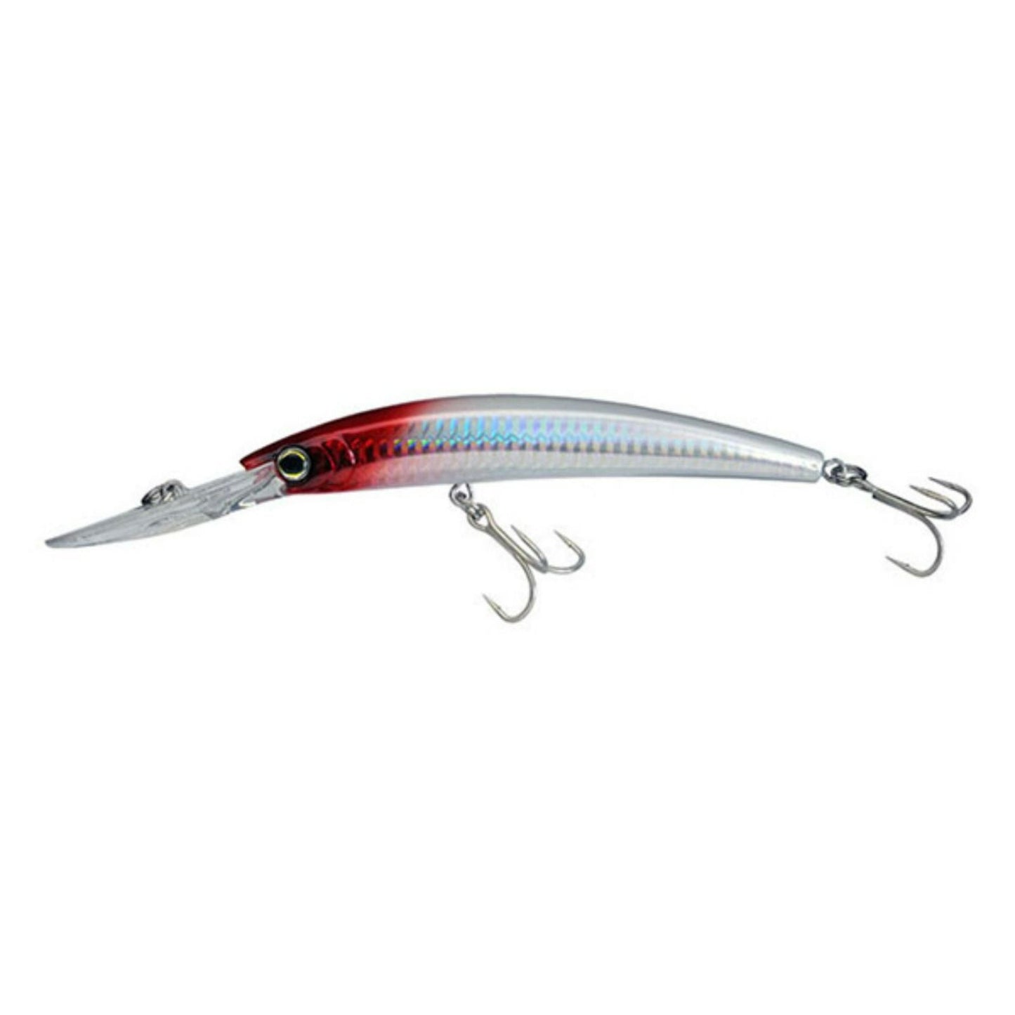 Red Head 130mm 5.25inch Yo-Zuri Crystal Minnow Deep Diver Lures
