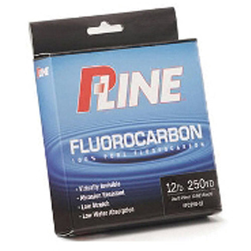 P-Line Fluorocarbon Fishing Line - 250yd - 12lb