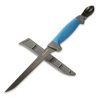 Gamakatsu 7" Fillet Knife, Smoke Blade with Spoon