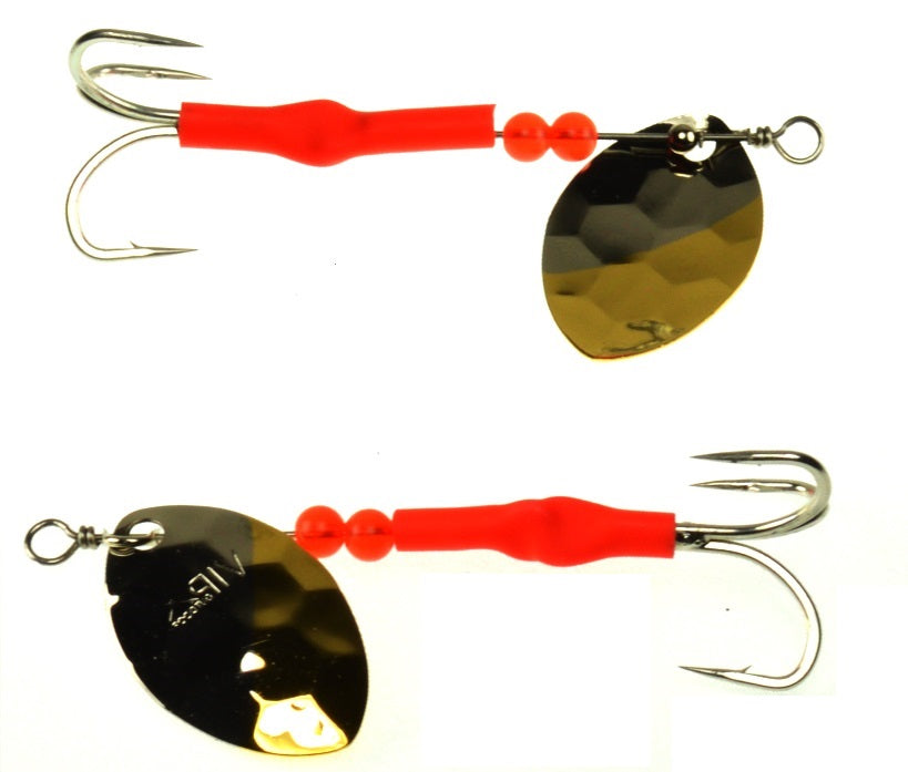 Vip Outdoors 3.5 Cascade Salmon Spinner 2-Pk