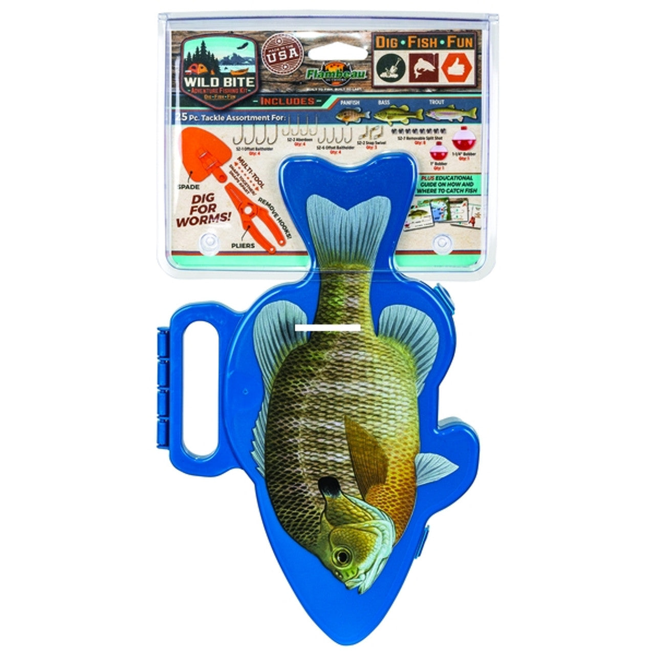 Flambeau Wild Bite Adventure Fishing Kit