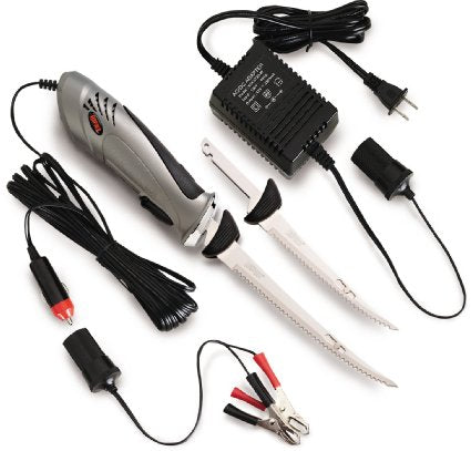 AC DC Deluxe Rapala Fillet Knife with 12V Lighter Plug