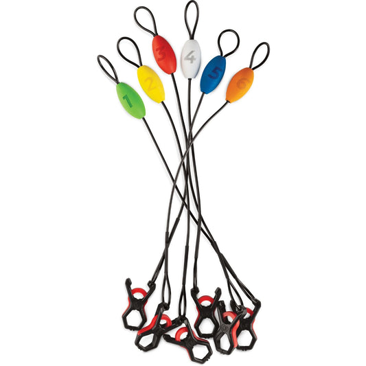 Durable 6 pc Rapala Lip-Grip Cull Tags