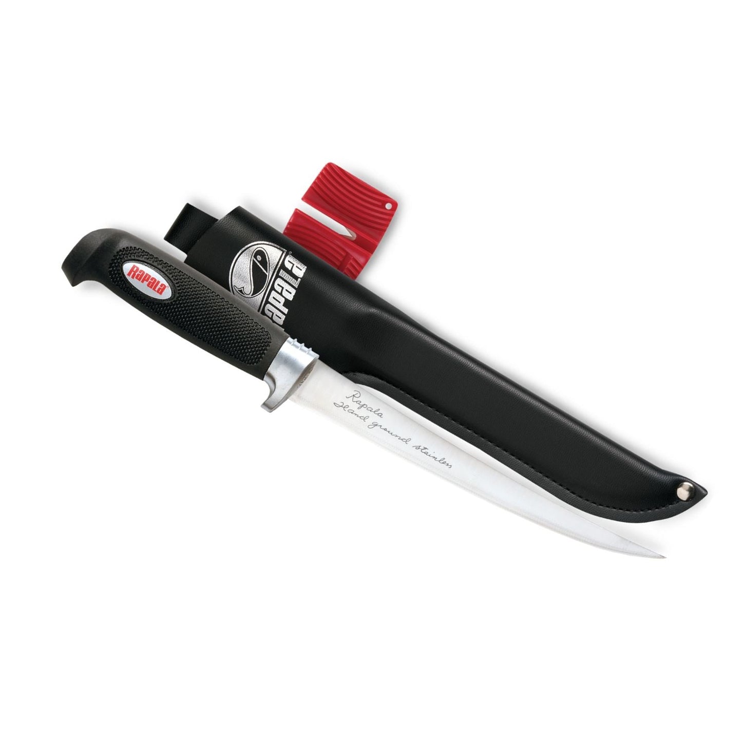7 inch Soft Grip Rapala Fillet Knife with Sharpener and Sheath