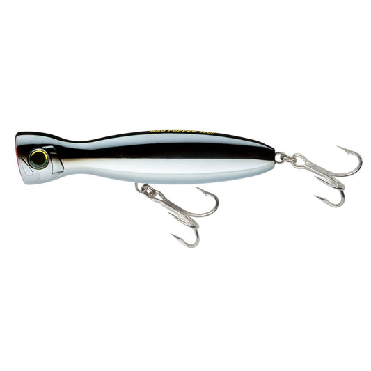 Black Silver 160mm 6.25inch Yo-Zuri Mag Popper F Lures