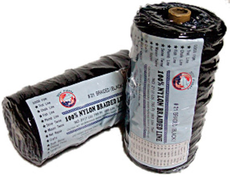 Black 470ft 228 Test Lee Fisher Size 36 1Lbs Braided Twine