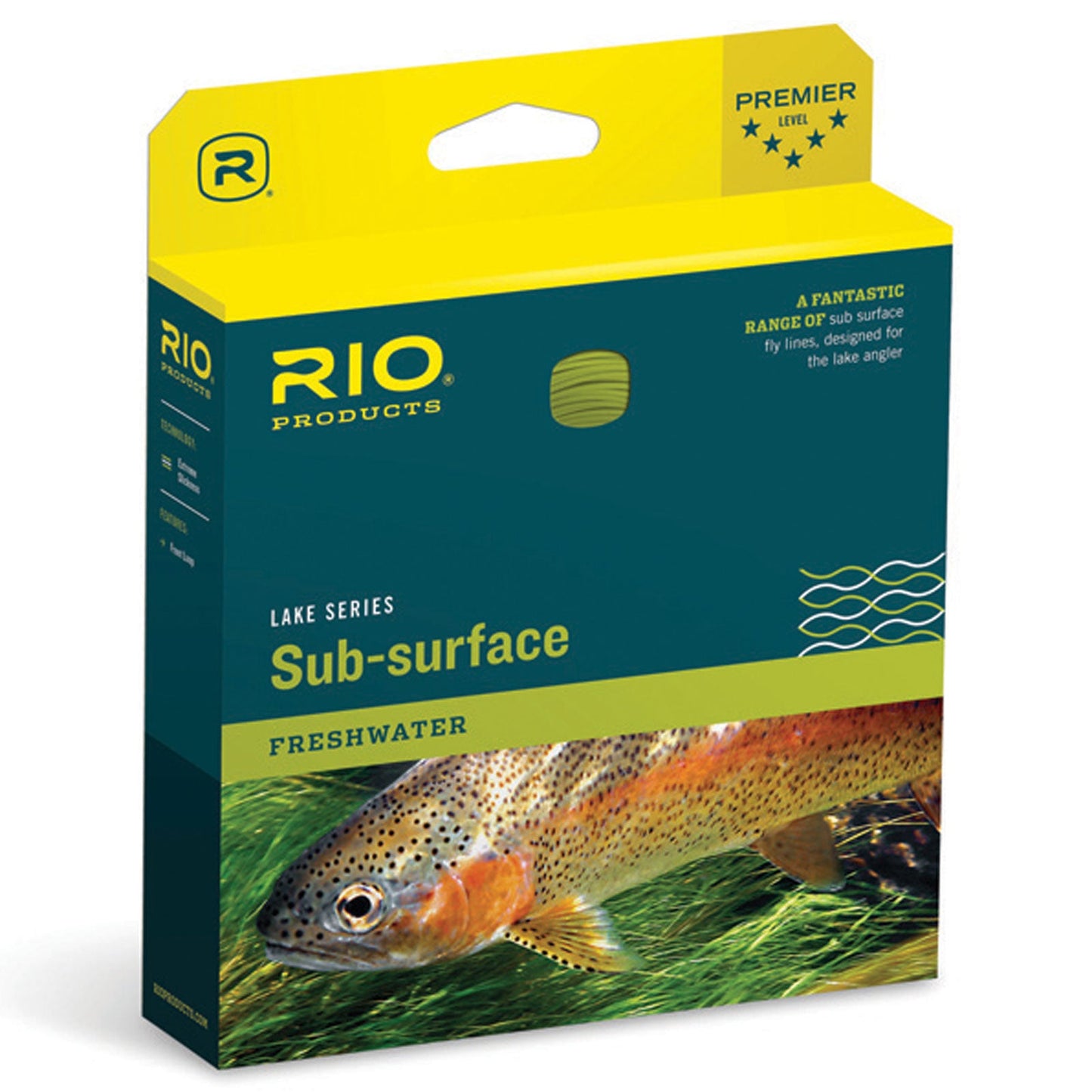 RIO Lake Series CamoLux Sub-Surface Fly Line Size WF4I