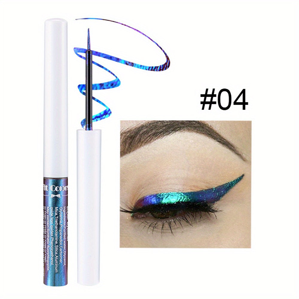 Glam Up Your Look with Chameleon Liquid Eyeshadow - Color Changing, Fast Drying & High Pigmented Polarized Eye Makeup Tool