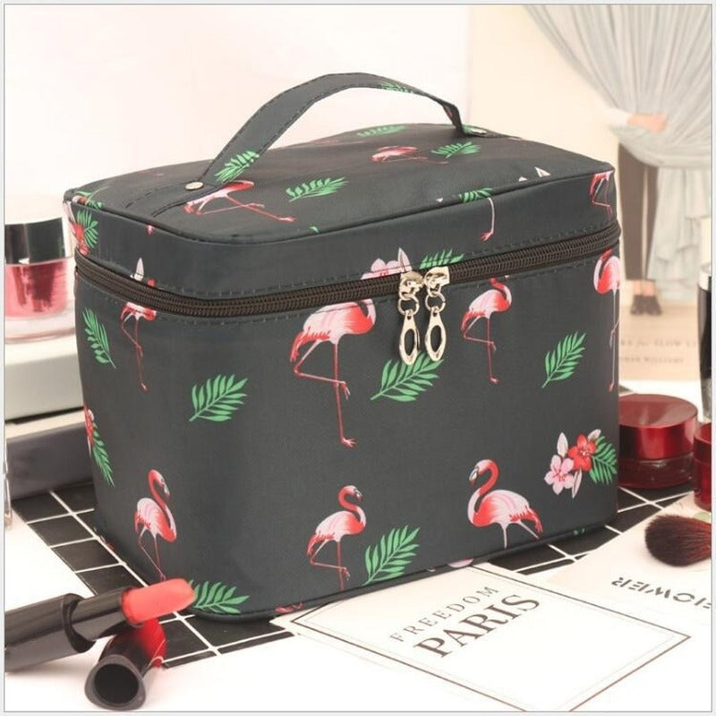 1pc Large Capacity Travel Makeup Bag - Portable and Convenient Cosmetic Organizer with Wash Bag and Pouch