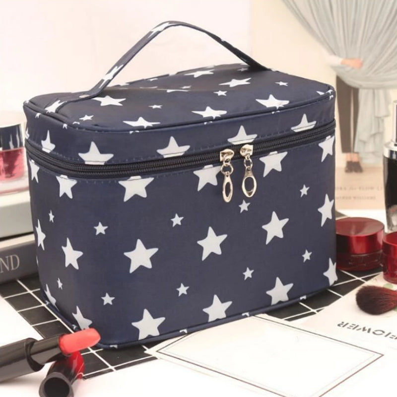 1pc Large Capacity Travel Makeup Bag - Portable and Convenient Cosmetic Organizer with Wash Bag and Pouch