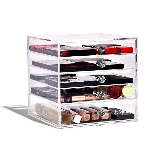 5 Drawer Acrylic Makeup Organizer