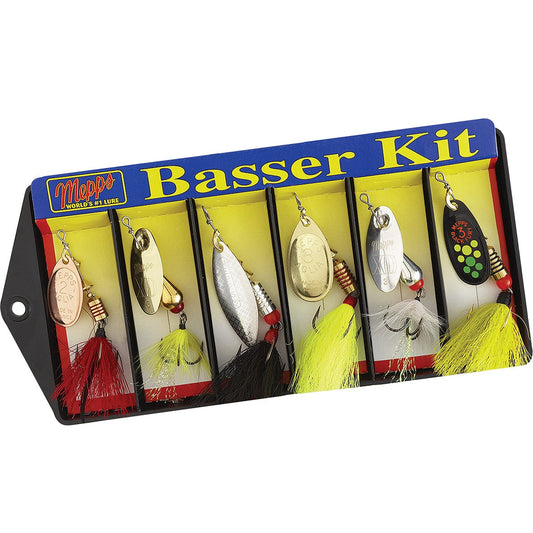 Basser Mepps Kit 6 Lures Dressed