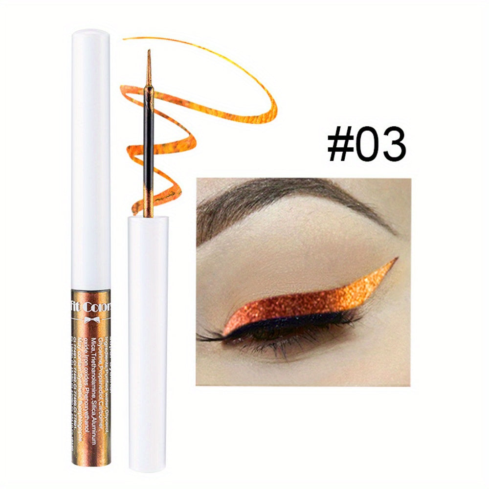 Glam Up Your Look with Chameleon Liquid Eyeshadow - Color Changing, Fast Drying & High Pigmented Polarized Eye Makeup Tool