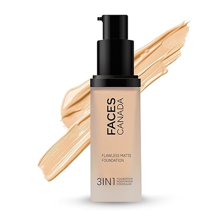 Faces Canada Flawless Matte Foundation - 30 ml