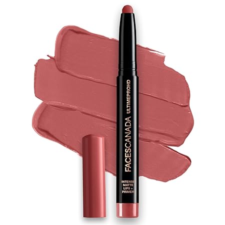 Faces Canada Ultime Pro HD Intense Matte Lipstick + Primer - 1.4 gms