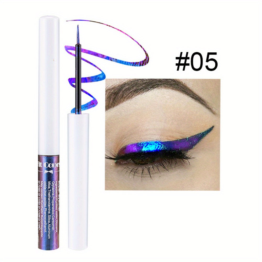 Glam Up Your Look with Chameleon Liquid Eyeshadow - Color Changing, Fast Drying & High Pigmented Polarized Eye Makeup Tool