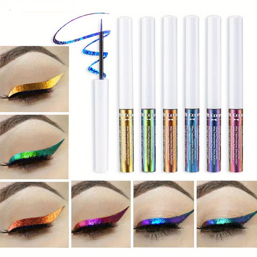 Glam Up Your Look with Chameleon Liquid Eyeshadow - Color Changing, Fast Drying & High Pigmented Polarized Eye Makeup Tool