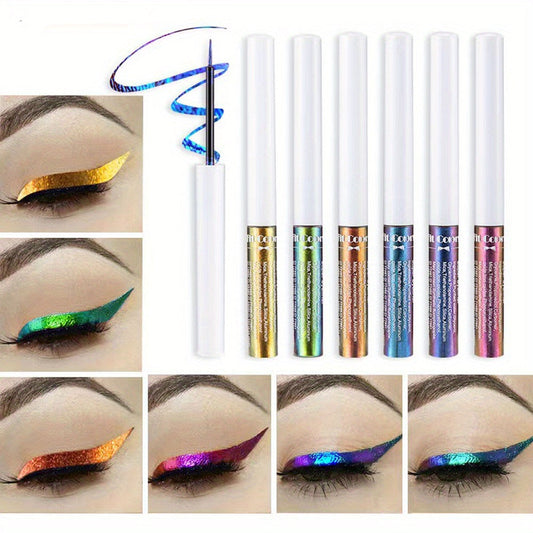 Glam Up Your Look with Chameleon Liquid Eyeshadow - Color Changing, Fast Drying & High Pigmented Polarized Eye Makeup Tool