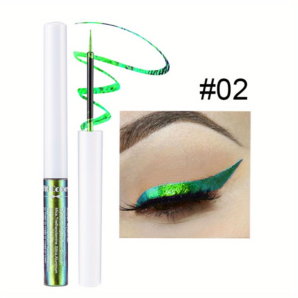 Glam Up Your Look with Chameleon Liquid Eyeshadow - Color Changing, Fast Drying & High Pigmented Polarized Eye Makeup Tool