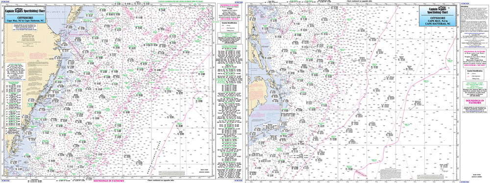 CAPTAIN SEGULL'S NAUTICAL CHART