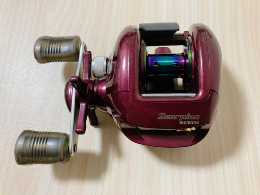 Shimano Baitcasting Reel 97 Scorpion 1500 Right Gear Ratio 6.2:1 Fishing Reel #A