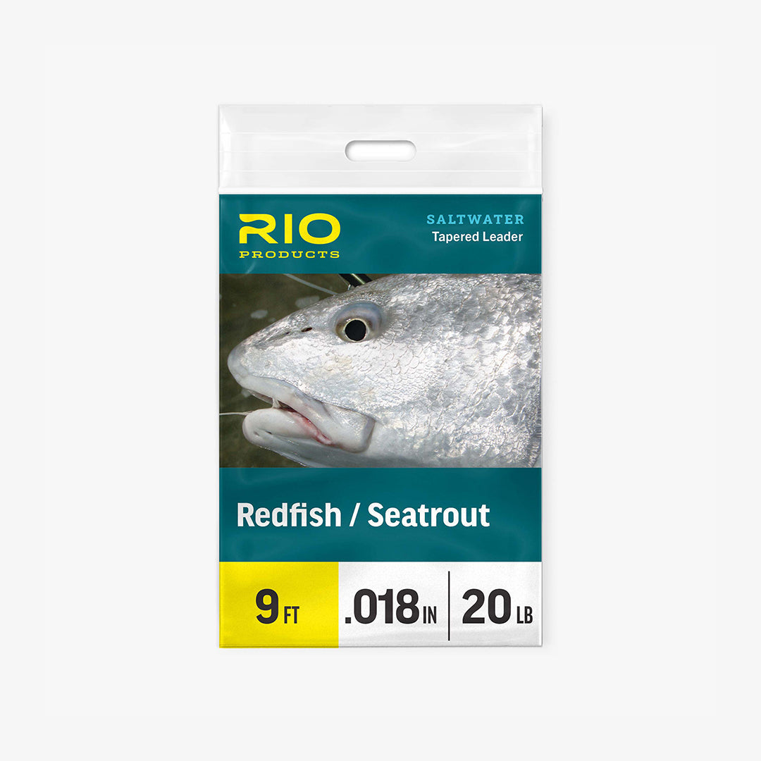 RIO REDFISH/SEATROUT LEADER 16LB 3-PACK