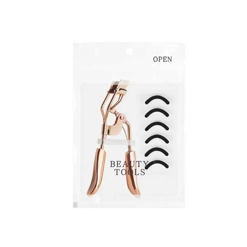 Unique Eyelashes Clip Curl Eye Lash Eyebrow Brush Beauty Makeup Fake Eyelash Curler Curling Eyelash Extension Tweezers Tools - RY MARKET PLACE