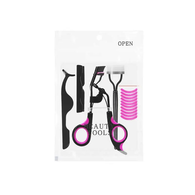 Unique Eyelashes Clip Curl Eye Lash Eyebrow Brush Beauty Makeup Fake Eyelash Curler Curling Eyelash Extension Tweezers Tools - RY MARKET PLACE