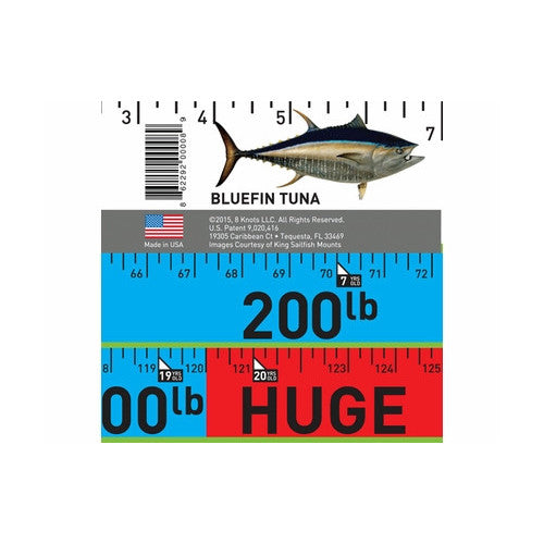 RELEASE RULER BLUEFIN TUNA