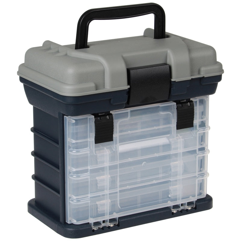 Professional 4 Layers Handheld Plastic Fishing Case