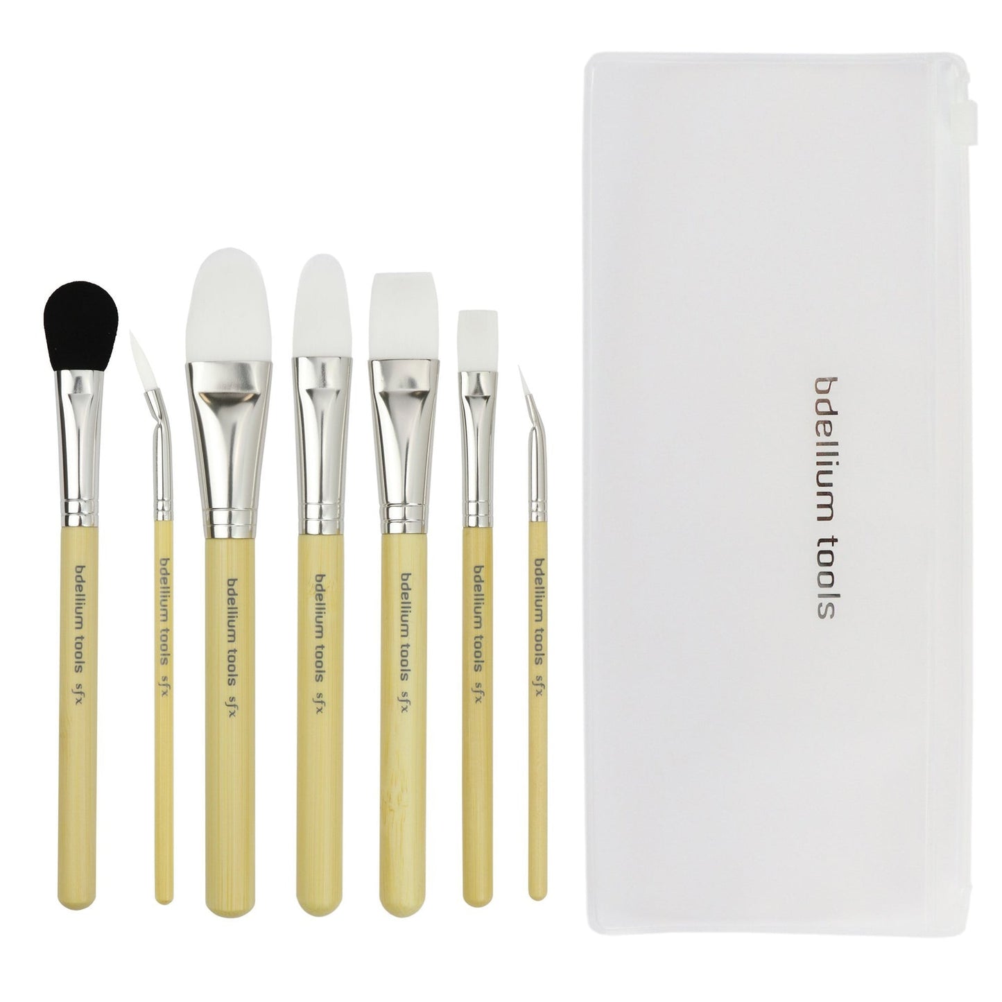 Sfx Glue Brush 7 Pc. Brush Set With Ziplock Pouch